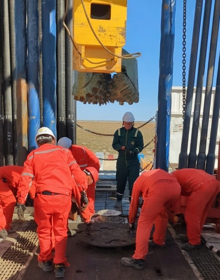 Yangi Kon Drilling Operations